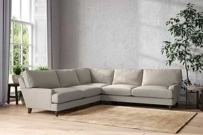 Marri Grand Corner Sofa - Brera Linen Natural-MAKE TO ORDER-Nkuku