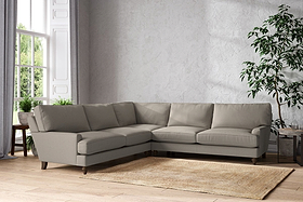 Marri Grand Corner Sofa - Recycled Cotton Flax