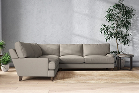 Marri Grand Corner Sofa - Recycled Cotton Flax