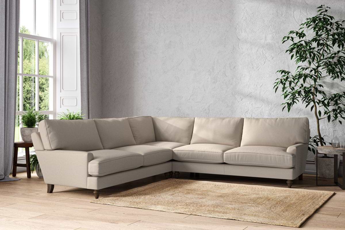 Marri Grand Corner Sofa - Recycled Cotton Natural