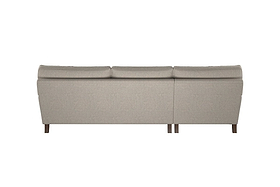 Marri Grand Left Hand Chaise Sofa - Brera Linen Charcoal