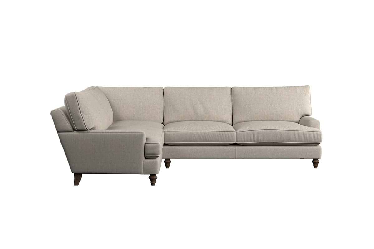 Marri Grand Left Hand Corner Sofa - Brera Linen Espresso