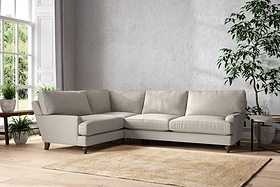 Marri Grand Left Hand Corner Sofa - Brera Linen Natural-MAKE TO ORDER-Nkuku