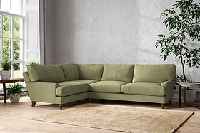 Marri Grand Left Hand Corner Sofa - Brera Linen Sage