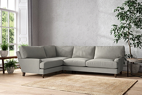 Marri Grand Left Hand Corner Sofa - Brera Linen Smoke