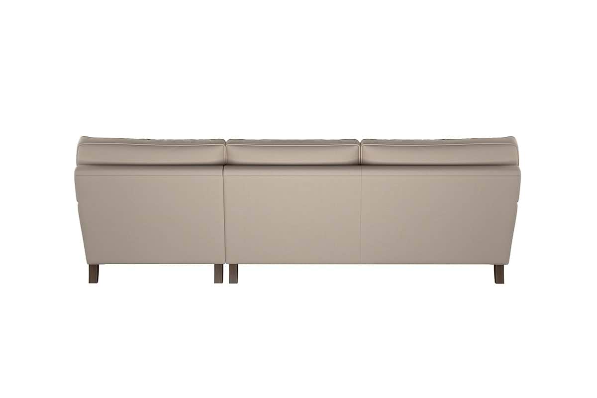 Marri Grand Right Hand Chaise Sofa - Recycled Cotton Mocha-MAKE TO ORDER-Nkuku