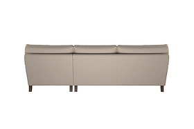 Marri Grand Right Hand Chaise Sofa - Recycled Cotton Seaspray-MAKE TO ORDER-Nkuku