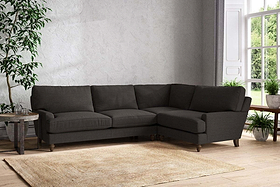 Marri Grand Right Hand Corner Sofa - Brera Linen Espresso-MAKE TO ORDER-Nkuku