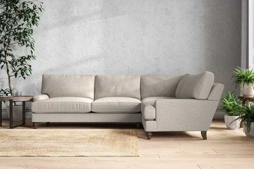 Marri Grand Right Hand Corner Sofa - Brera Linen Natural-MAKE TO ORDER-Nkuku