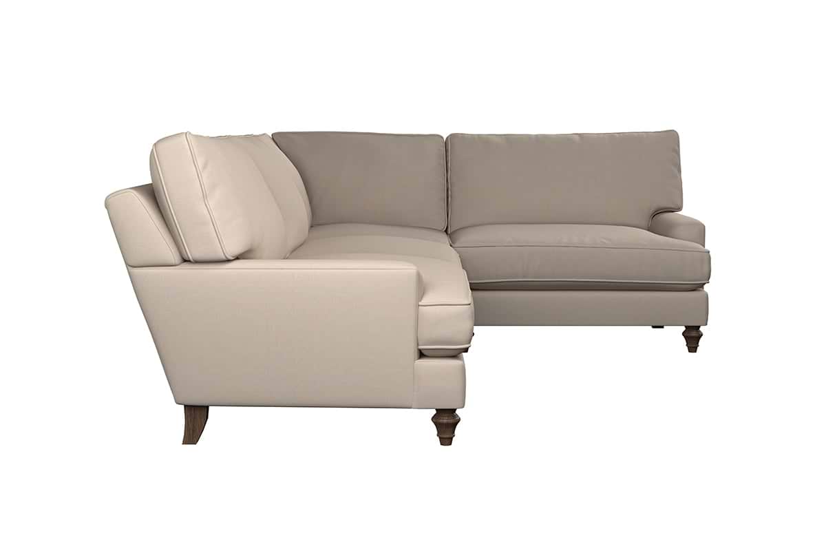 Marri Grand Right Hand Corner Sofa - Recycled Cotton Horizon-MAKE TO ORDER-Nkuku