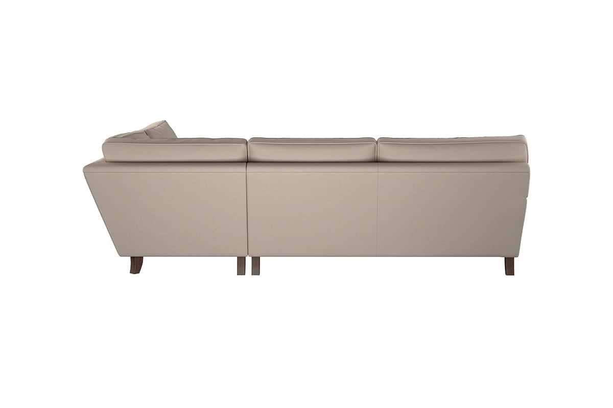 Marri Grand Right Hand Corner Sofa - Recycled Cotton Ochre-MAKE TO ORDER-Nkuku