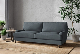 Marri Grand Sofa - Brera Linen Dusk-MAKE TO ORDER-Nkuku