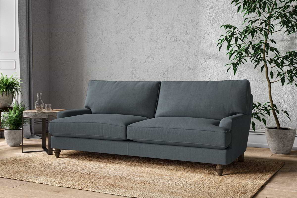 Marri Grand Sofa - Brera Linen Dusk-MAKE TO ORDER-Nkuku