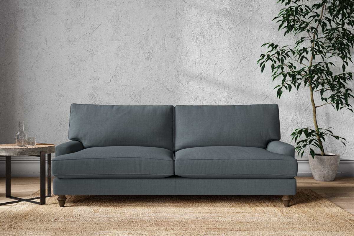 Marri Grand Sofa - Brera Linen Dusk-MAKE TO ORDER-Nkuku