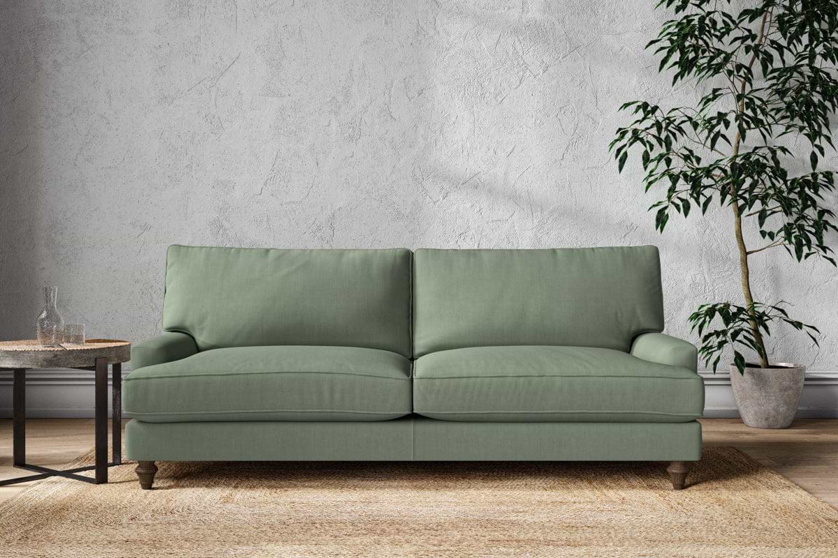 Marri Grand Sofa - Brera Linen Jade-MAKE TO ORDER-Nkuku