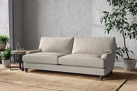 Marri Grand Sofa - Brera Linen Natural-MAKE TO ORDER-Nkuku