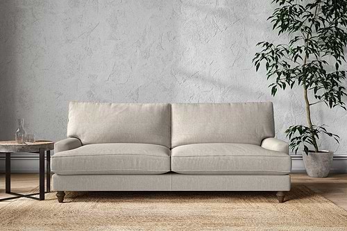 Marri Grand Sofa - Brera Linen Natural-MAKE TO ORDER-Nkuku