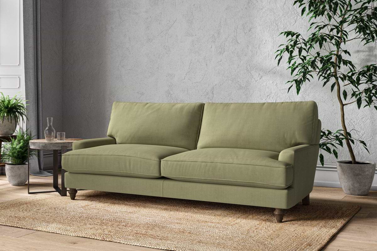Marri Grand Sofa - Brera Linen Sage-MAKE TO ORDER-Nkuku