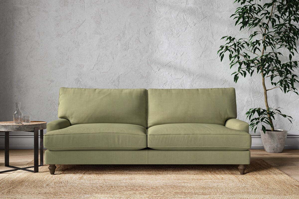 Marri Grand Sofa - Brera Linen Sage-MAKE TO ORDER-Nkuku