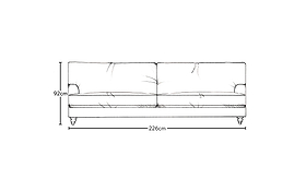 Marri Grand Sofa - Recycled Cotton Fatigue