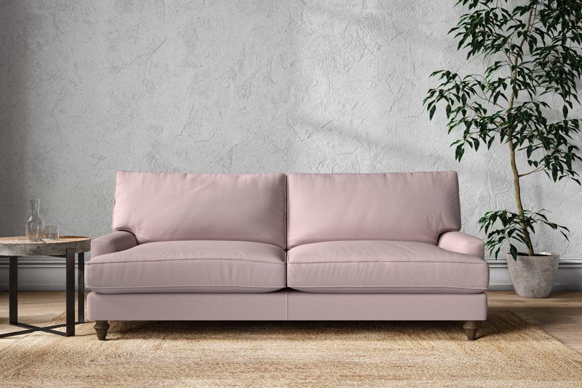Marri Grand Sofa - Recycled Cotton Lavender-MAKE TO ORDER-Nkuku