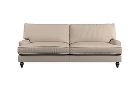 Marri Grand Sofa - Recycled Cotton Mocha-MAKE TO ORDER-Nkuku