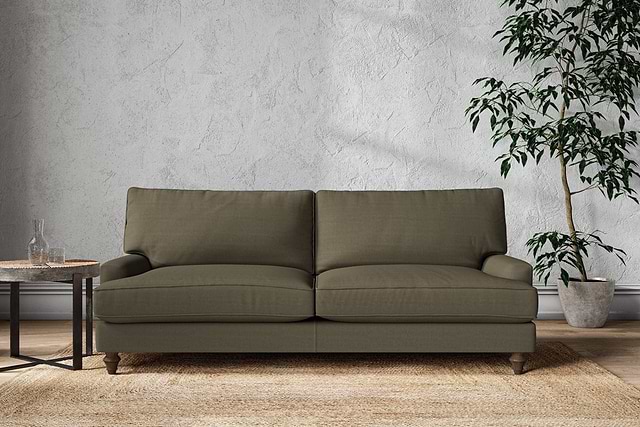 Marri Grand Sofa - Recycled Cotton Mocha-MAKE TO ORDER-Nkuku