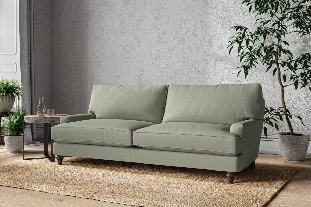 Marri Grand Sofa - Recycled Cotton Seaspray-MAKE TO ORDER-Nkuku