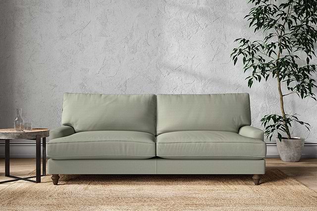 Marri Grand Sofa - Recycled Cotton Seaspray-MAKE TO ORDER-Nkuku