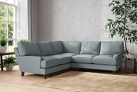 Marri Large Corner Sofa - Recycled Cotton Horizon-MAKE TO ORDER-Nkuku