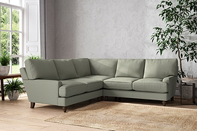 Marri Large Corner Sofa - Recycled Cotton Seaspray-MAKE TO ORDER-Nkuku