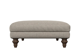 Marri Large Footstool - Brera Linen Sage