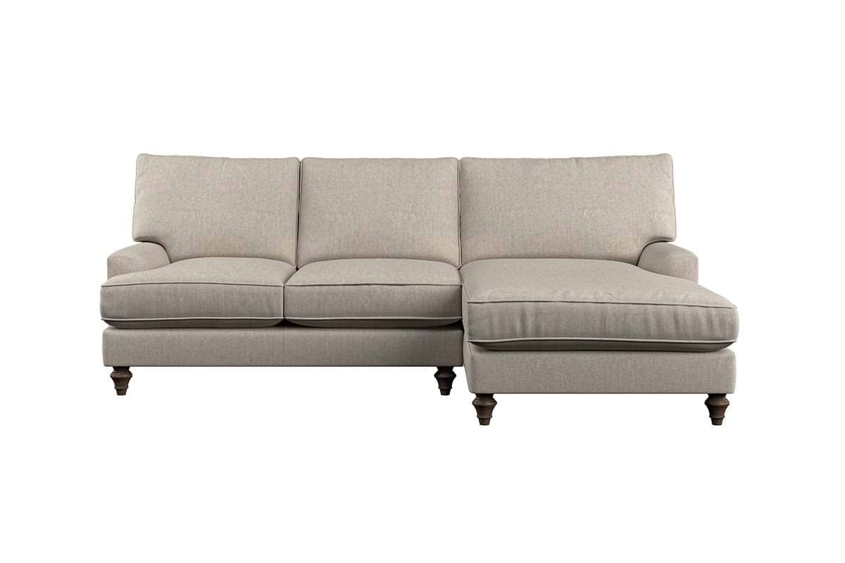 Marri Large Right Hand Chaise Sofa - Brera Linen Dusk