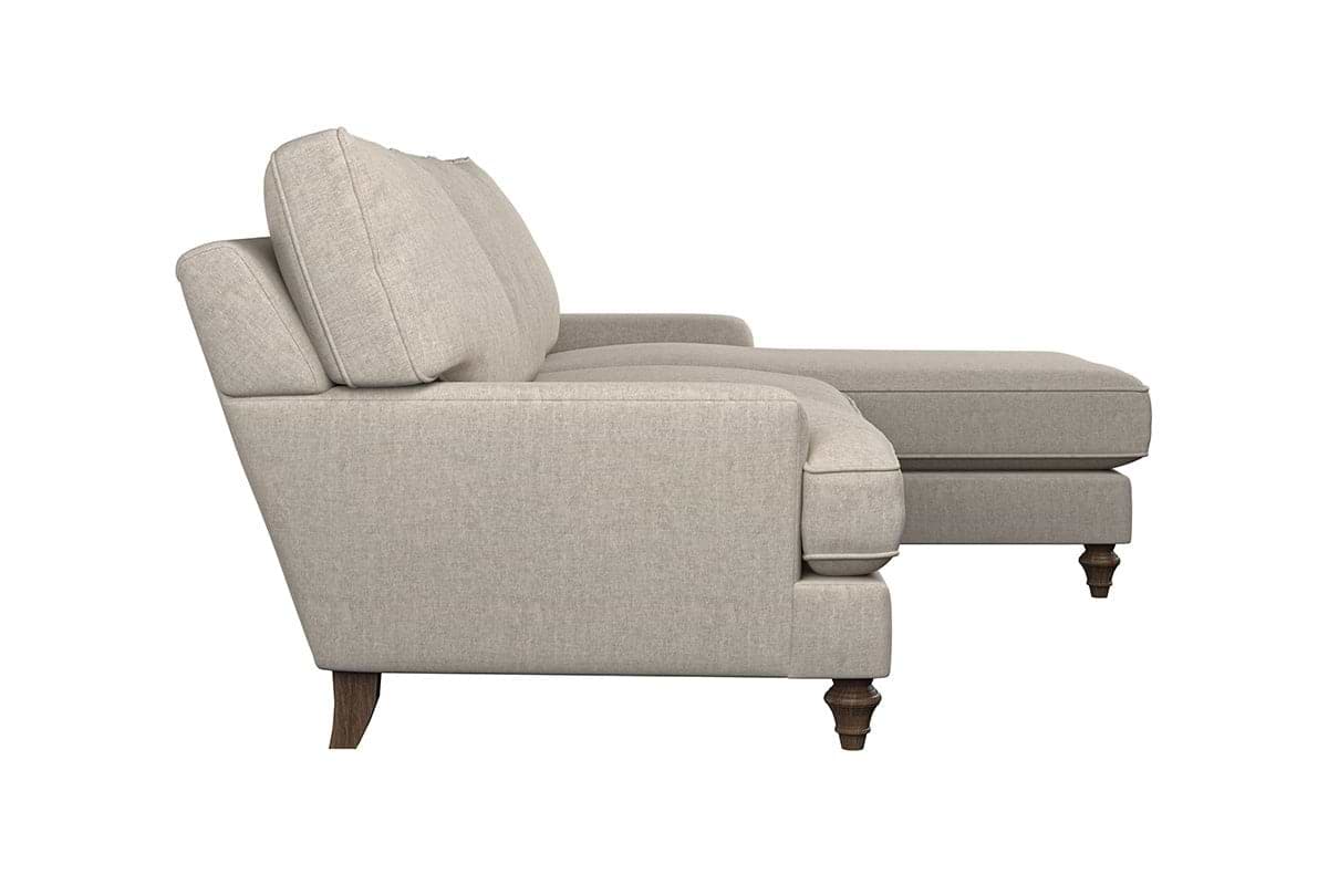 Marri Large Right Hand Chaise Sofa - Brera Linen Dusk