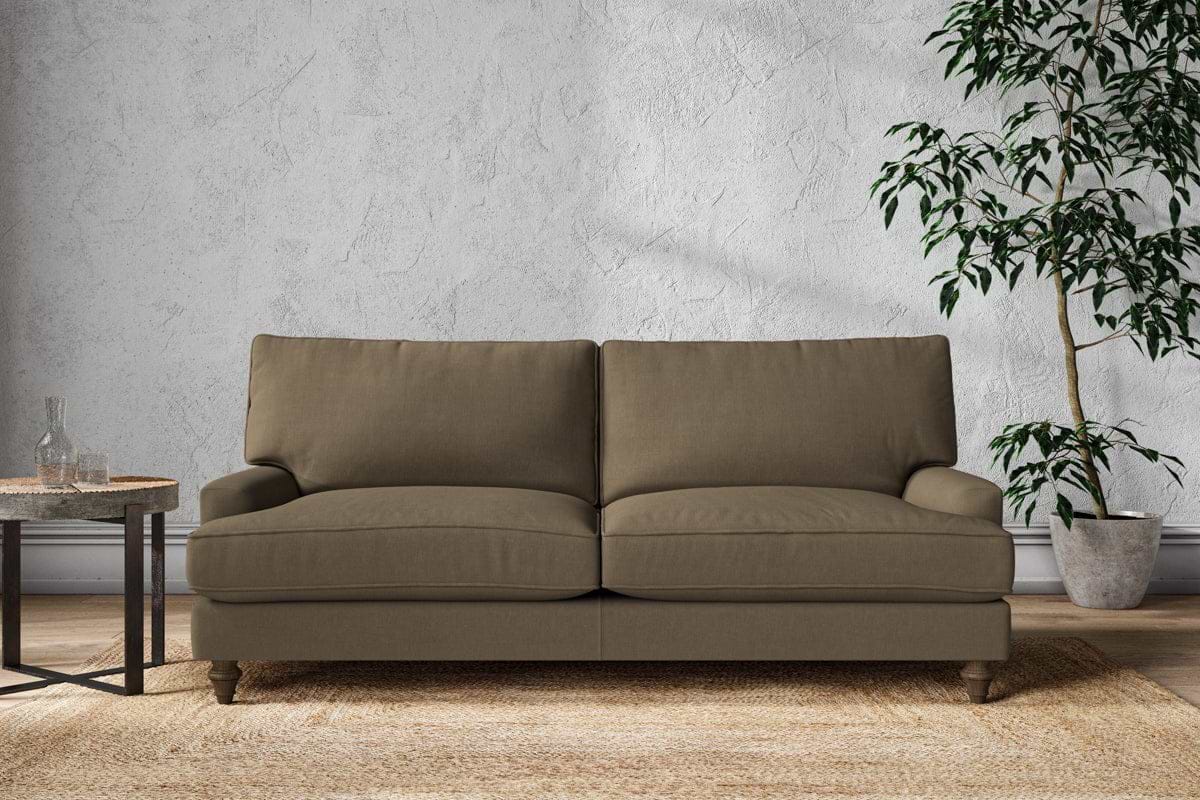 Marri Large Sofa - Brera Linen Chestnut-MAKE TO ORDER-Nkuku
