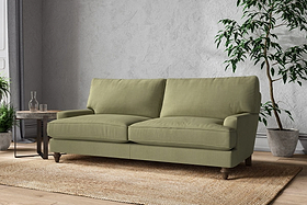Marri Large Sofa - Brera Linen Sage-MAKE TO ORDER-Nkuku