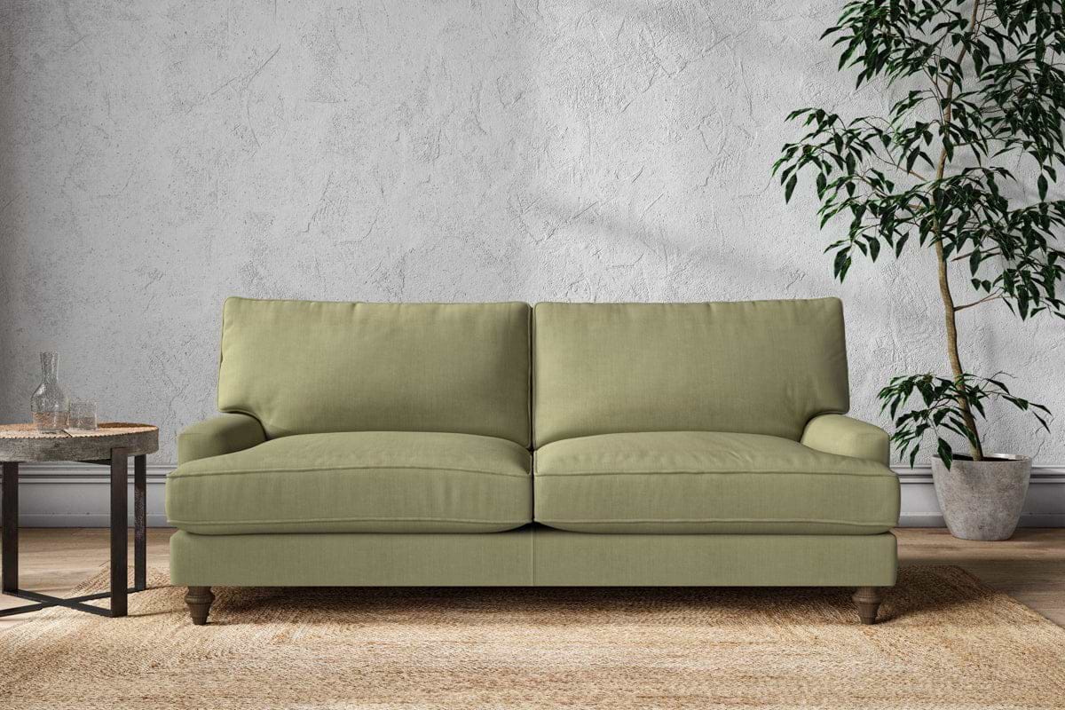 Marri Large Sofa - Brera Linen Sage-MAKE TO ORDER-Nkuku