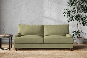 Marri Large Sofa - Brera Linen Sage-MAKE TO ORDER-Nkuku