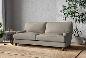 Marri Large Sofa - Recycled Cotton Flax-MAKE TO ORDER-Nkuku