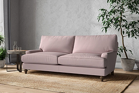 Marri Large Sofa - Recycled Cotton Lavender-MAKE TO ORDER-Nkuku