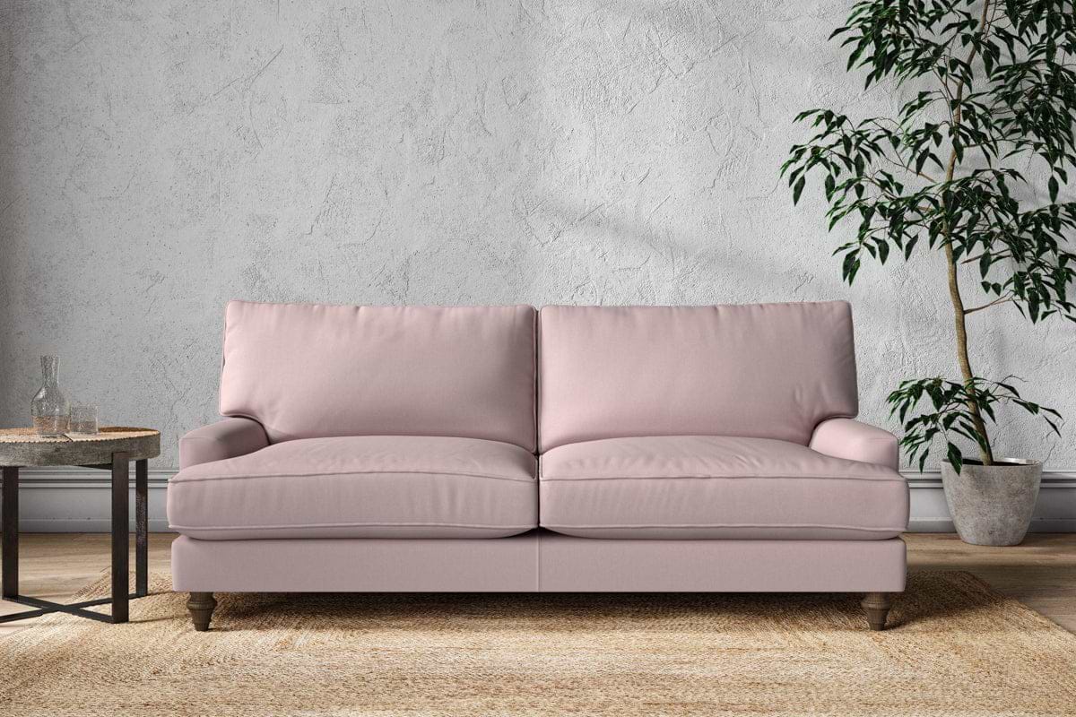 Marri Large Sofa - Recycled Cotton Lavender-MAKE TO ORDER-Nkuku