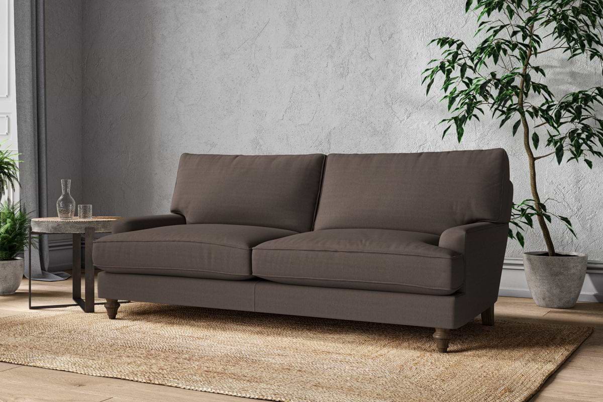 Marri Large Sofa - Recycled Cotton Mocha-MAKE TO ORDER-Nkuku