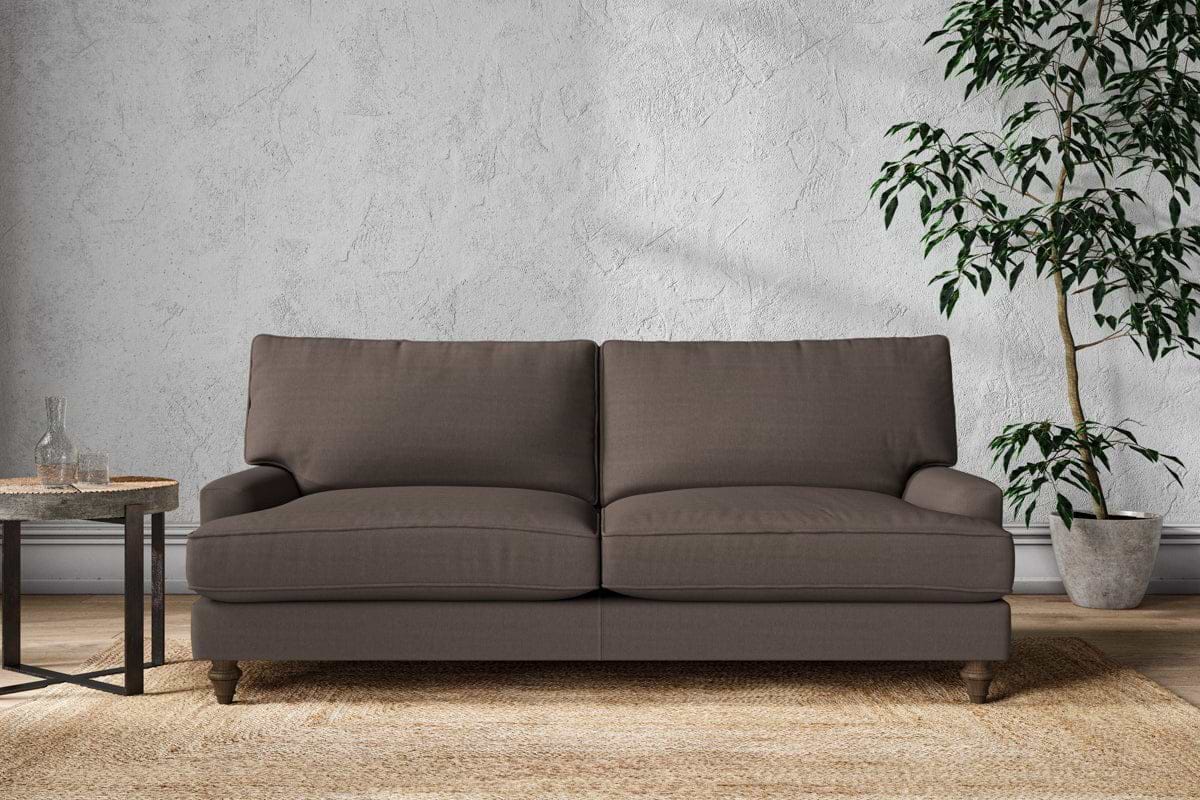 Marri Large Sofa - Recycled Cotton Mocha-MAKE TO ORDER-Nkuku