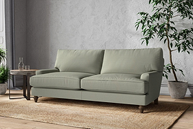 Marri Large Sofa - Recycled Cotton Seaspray-MAKE TO ORDER-Nkuku