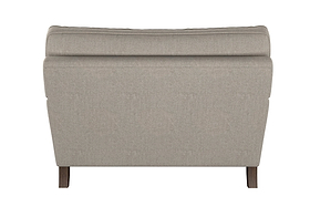 Marri Love Seat - Brera Linen Natural-MAKE TO ORDER-Nkuku