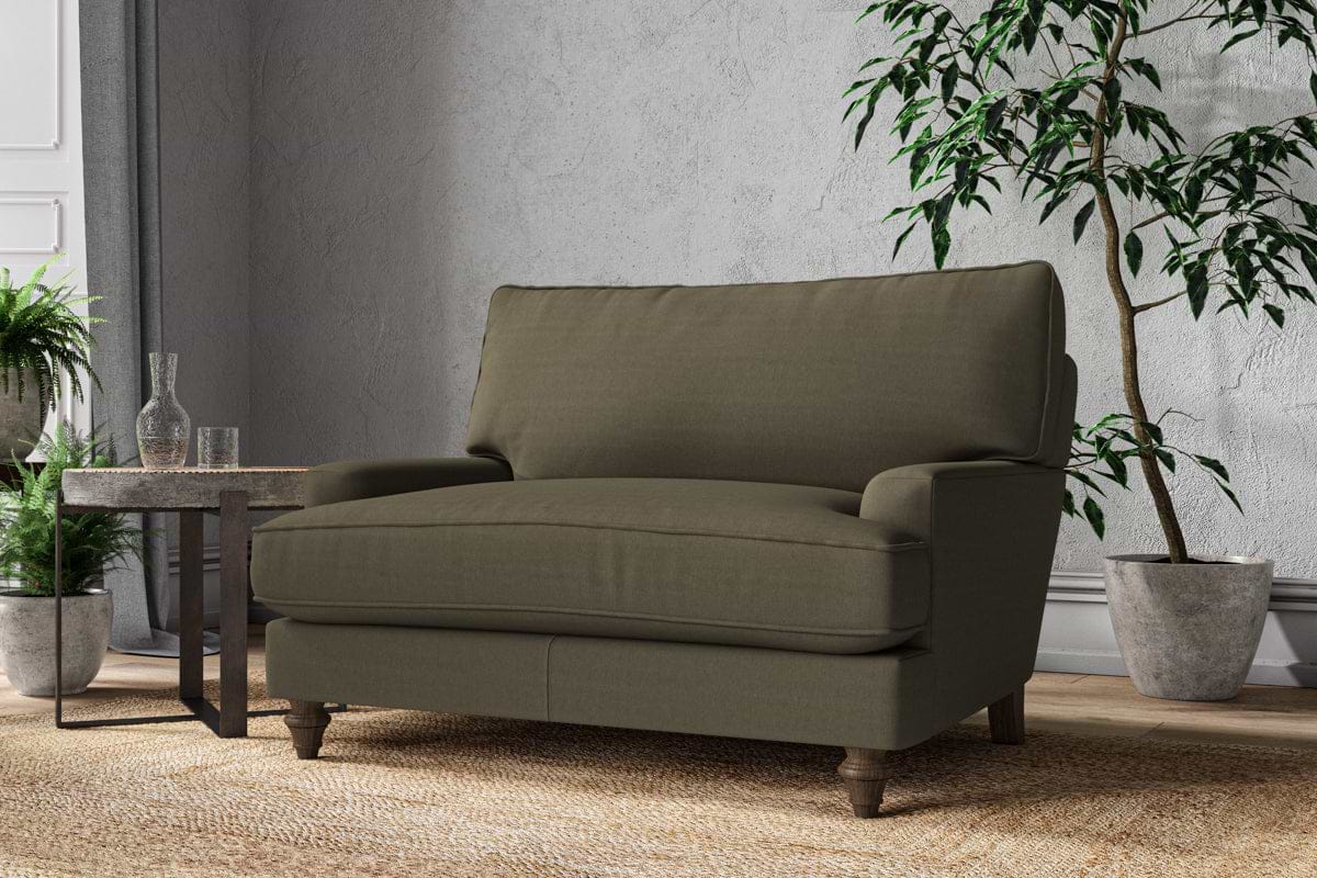 Marri Love Seat - Recycled Cotton Fatigue-MAKE TO ORDER-Nkuku