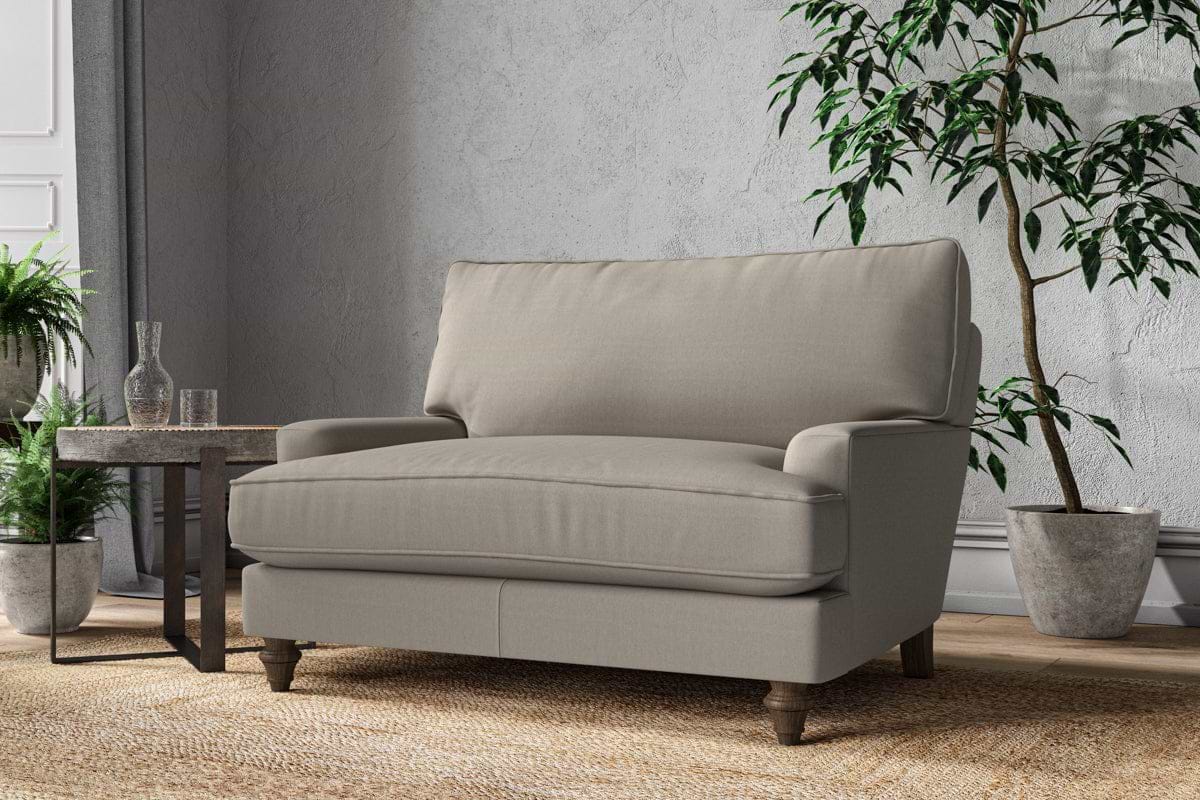 Marri Love Seat - Recycled Cotton Flax-MAKE TO ORDER-Nkuku
