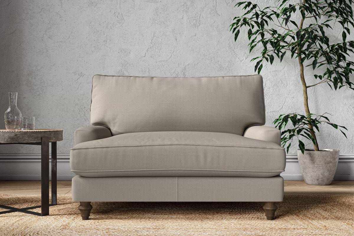 Marri Love Seat - Recycled Cotton Flax-MAKE TO ORDER-Nkuku