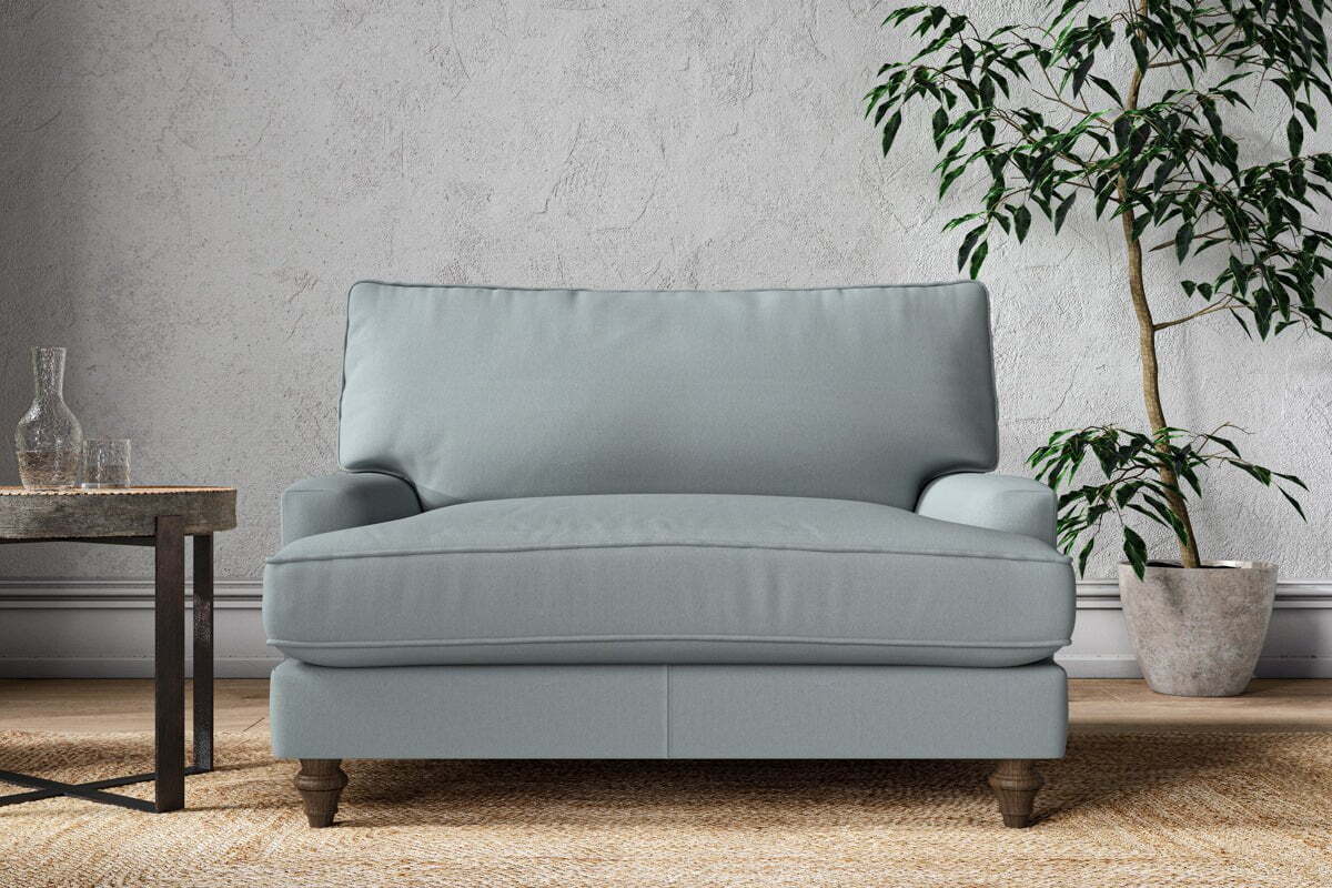 Marri Love Seat - Recycled Cotton Horizon-MAKE TO ORDER-Nkuku