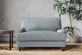 Marri Love Seat - Recycled Cotton Horizon-MAKE TO ORDER-Nkuku